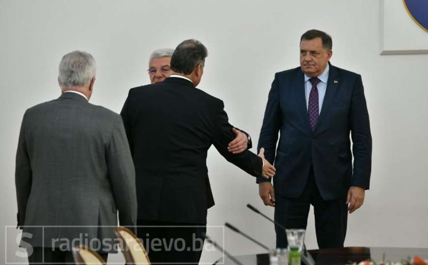 Dodik i Džaferović dočekali delegaciju SAD